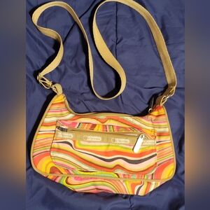 Gently Used LeSportsac Small Hobo Handbag